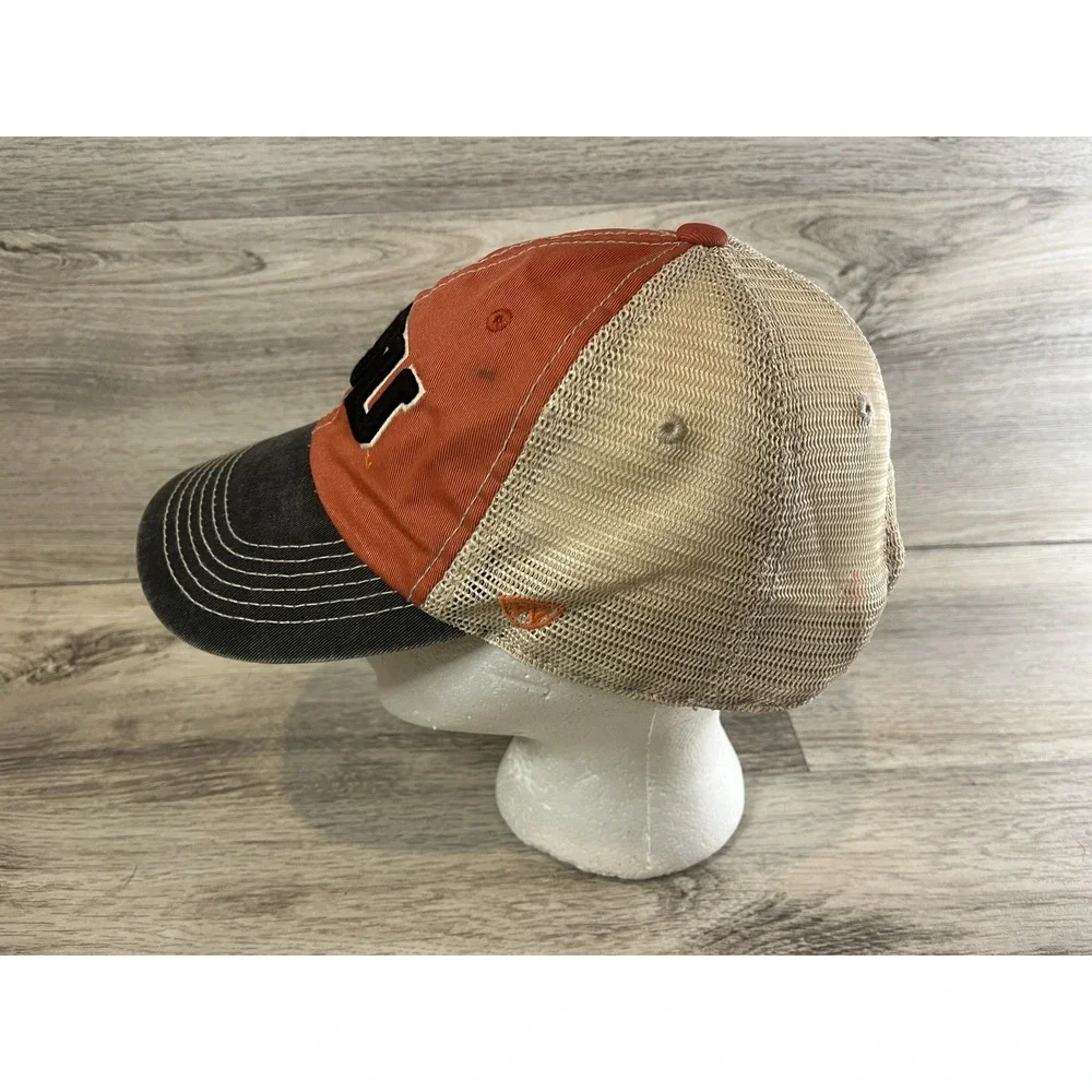 Oregon State University Beavers SnapBack Hat Cap Mesh‎ Trucker Adjustable Orange